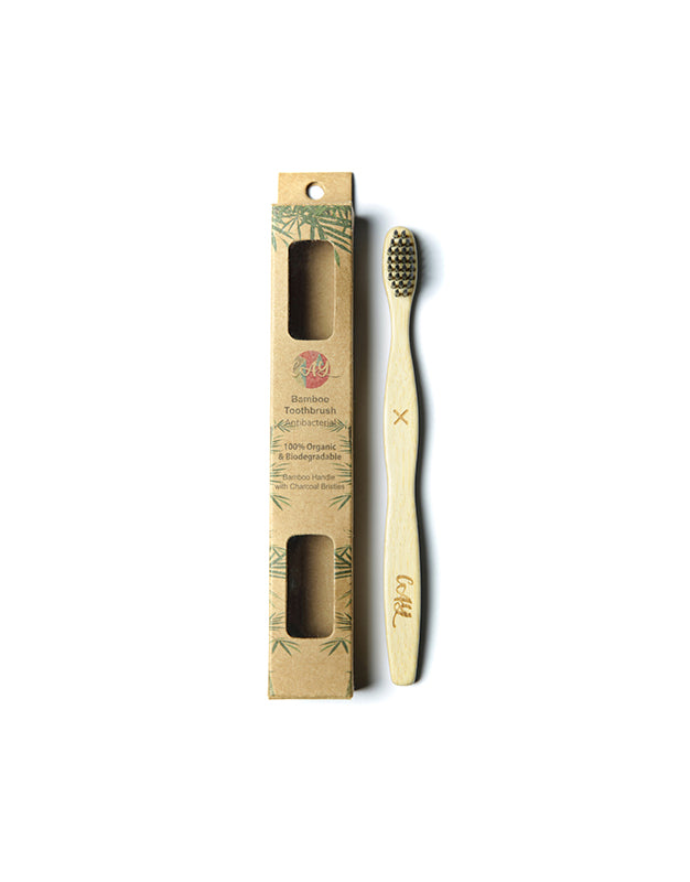 Bamboo Charcoal Tooth Brush (Kids)