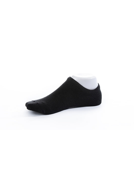 No Show Socks - Jet Black with Tensil